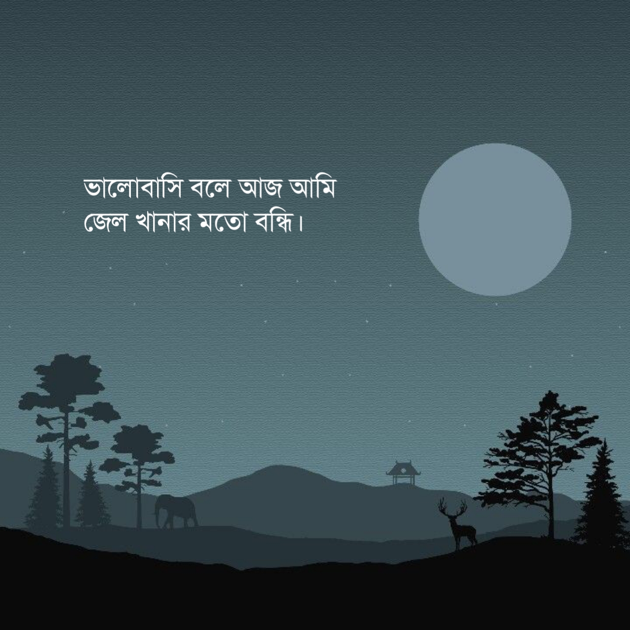 ভাললবাসা নিয়ে আবেগী ক্যাপশন পিক 