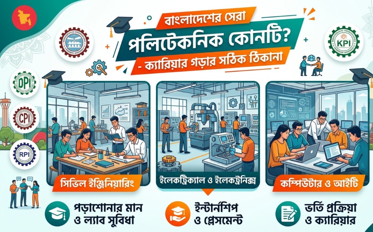 বাংলাদেশের সেরা পলিটেকনিক ইনস্টিটিউট